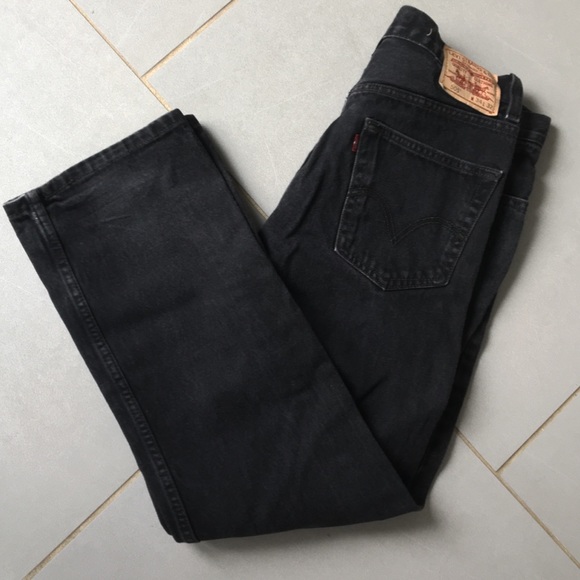 Levi's Other - Levi’s 505 Regular Fit Black Jeans, W34 L32
